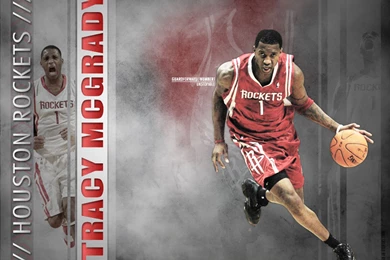 Tracy McGrady Dribbling Wallpapers
