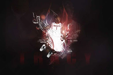 Tracy Mcgrady Cool Slam Dunk Wallpapers   Houston Rockets Wallpapers