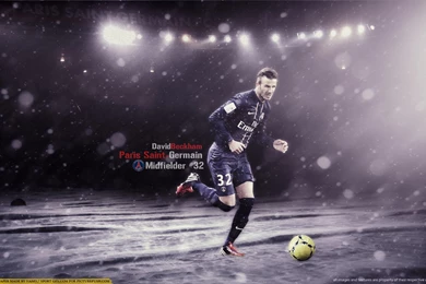 David Beckam Psg Wallpapers Widescren