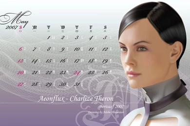 Aeonflux calender Wallpapers By Borpan On DeviantArt