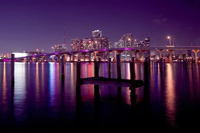 Miami Skyline iPad Exclusive HD Wallpapers