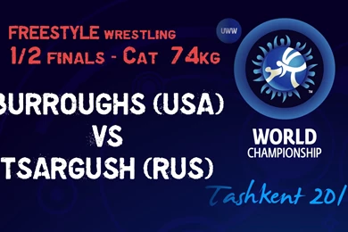 Semifinal   Freestyle Wrestling 74 Kg   J. BURROUGHS (USA) Vs D ...