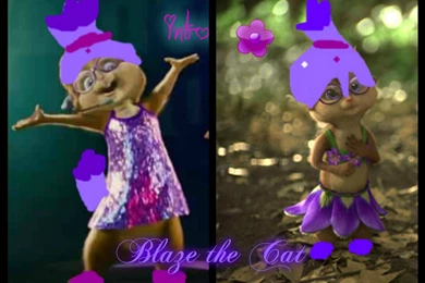 Blaze The Cat 1   Brittany And The Chipettes Fan Art (35925038 ...