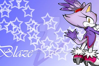 Blaze The Cat :: Wallpapers By MINDYWAAAA On DeviantArt