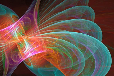 Visual Paradox Free 3D Wallpapers 'Holographic Butterfly' 3840x1200 ...