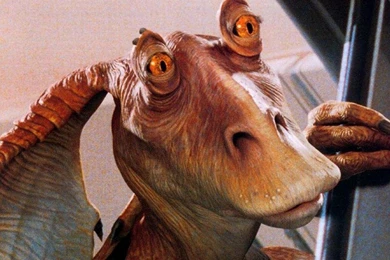 My Free Wallpapers   Star Wars Wallpapers : Jar Jar Binks