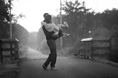 Sweet Black And White Romance Wallpapers Of Love Couples