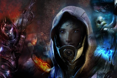 Video Games Mass Effect Miranda Lawson Thane Bioware