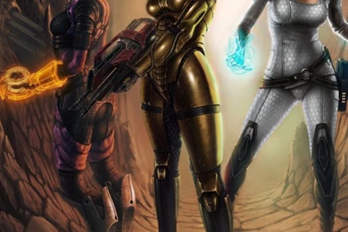 Download Wallpapers 640x960 Mass Effect, Miranda Lawson, Females ...