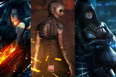 Mass Effect, Video Games, Miranda Lawson, Kasumi Goto, Mass Effect ...