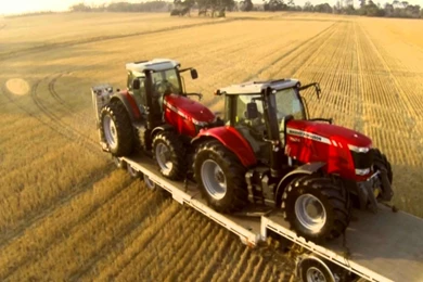 MF 8690 And MF7624 Aerial Footage   YouTube