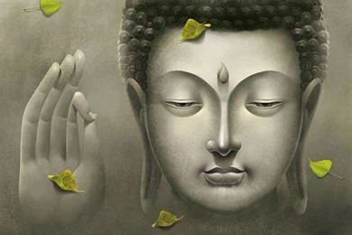 Enlightened Buddha Wallpaper. Walls And Murals