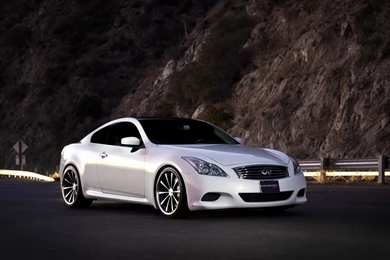 White G37 Vossen, Infiniti G37 Wallpapers High Resolution ...