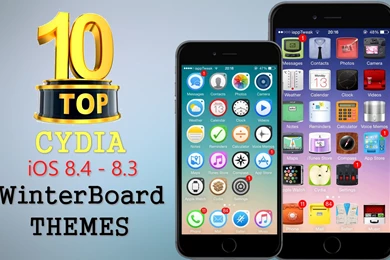 TOP 10 BRAND NEW Cydia WintherBoard Themes For IOS 8.4 / 8.3 / 8 / 7