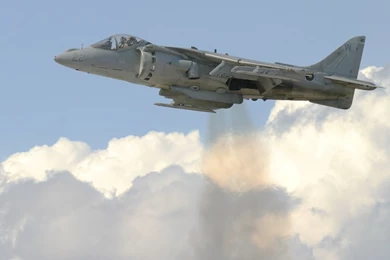 AV 8B Harrier Hovering   Transport Wallpapers Image Featuring Aircraft