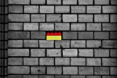 Lego Brick Wall By CanisLupusMoon On DeviantArt
