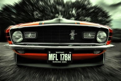 Red Cars Front Ford Mustang 1970 3460x2290 Wallpapers – Cars Ford ...