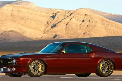 1970 Dragon Mustang Pro Street Car Wallpapers