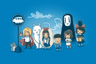 Neighbour Totoro Ponyo Spirited Away Mobile Wallpapers   Mobiles Wall