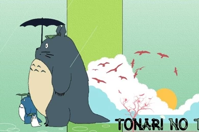 Download Tonari No Totoro Wallpapers For iPhone 4