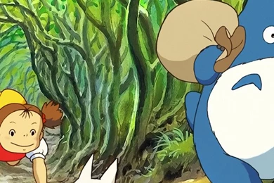 Download My Neighbor Totoro Crawling Through Bush Wallpapers For ...