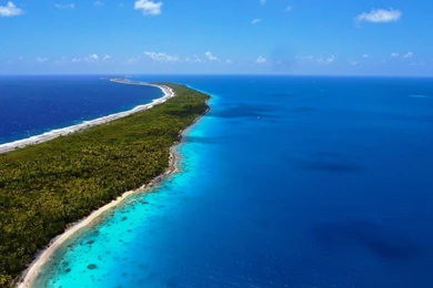 Long Island In The Middle Of The Ocean   HD Wallpapers