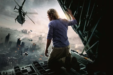 Brad Pitt World War Z Movie Wallpapers