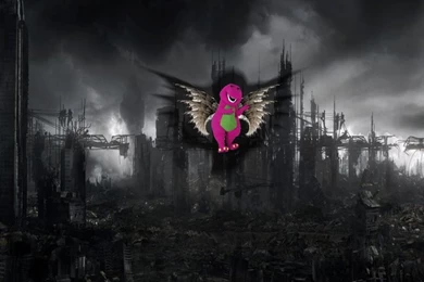 Demonic Barney RocketDock.com
