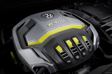 Download 1920x1080 Volkswagen Golf R 400 Concept Car Engine Wallpapers