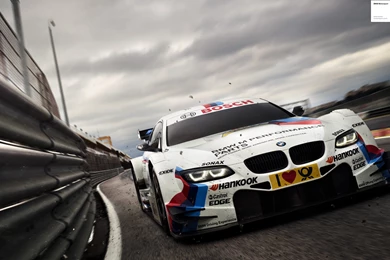 Download Wallpapers 3840x2160 Asphalt, Car, Race Car, Dtm, Bmw ...