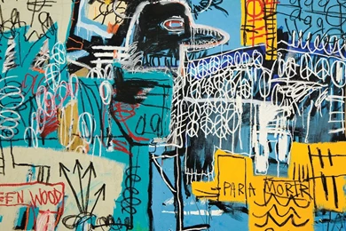 2560x1440 Street Art, Modern Art, Basquiat Jm Bird On Money Art ...