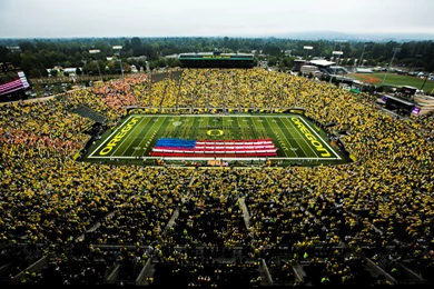 Oregon Ducks Stadium Wallpapers Desktop Backgrounds