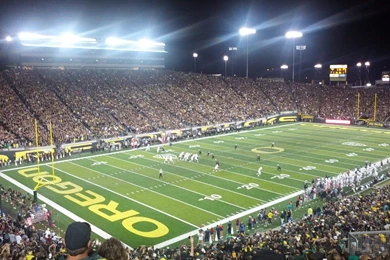 Autzen Stadium, Home Of Oregon Ducks