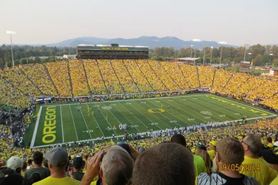 Autzen Stadium Section 35 Row 82 Seat 12   Oregon Ducks Vs ...