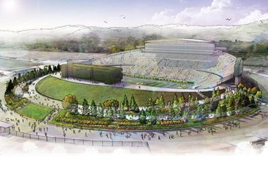 Autzen Stadium North Berm Project Update   GoDucks.com   The ...