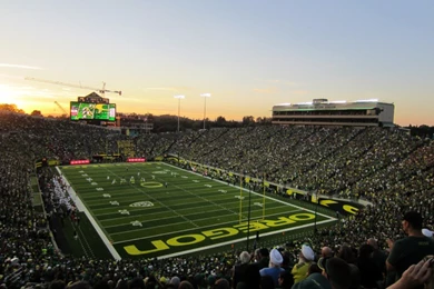 Oregon Ducks Football Field Wallpapers