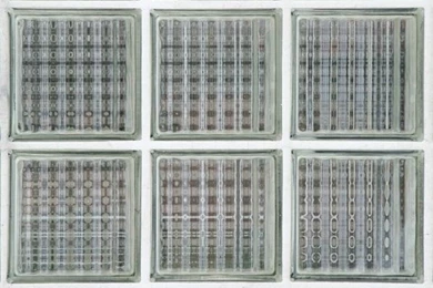 Textured Glass Block   Tile Wallpapers