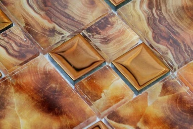 Glass Tile Sheets Electroplated Patterns Mosaic Wallpapers Ice ...