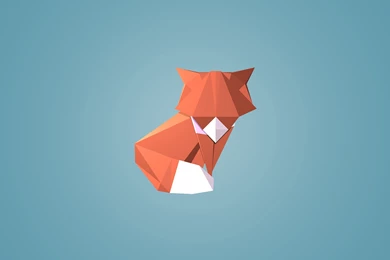 2D/3D Origami Fox Wallpapers   Imgur