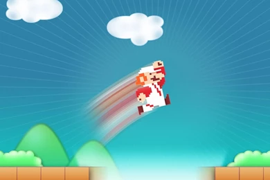 Mario Bross 2D Games Jump Widescreen HD Wallpapers Wallpapers ...