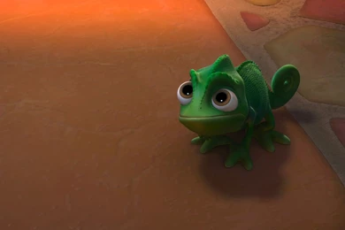 Pascal The Chameleon From Disney's Tangled Desktop Wallpapers