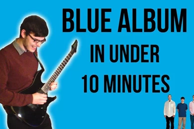 Weezer's Blue Album In 10 Minutes (Guitar Cover)   YouTube