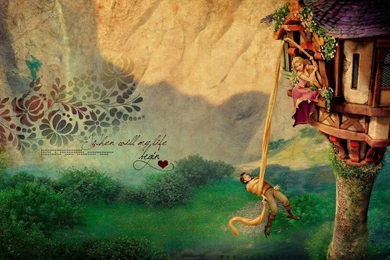 Cartoons Wallpapers   Disney Cartoon Tangled 1440x900 Wallpapers