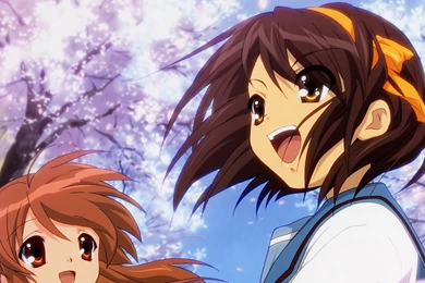 Wallpapers Anime Girls, Suzumiya Haruhi, Asahina Mikuru HD Desktop ...