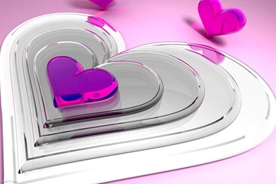 Purple Hearts, 1280x800 Pixels : Wallpapers Tagged Heart ...