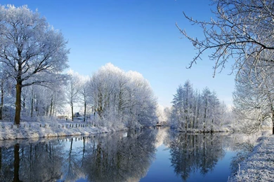 Beautiful Natural Scenes 4K Winter Wallpapers