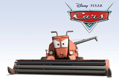 Frank The Combine From Pixar's Cars Movie Desktop Wallpapers