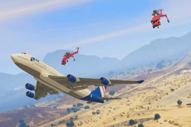 JUMBO JET STUNTS! (GTA 5 Funny Moments)   YouTube