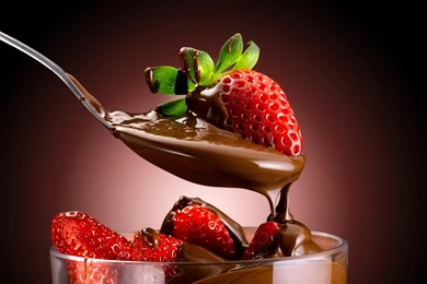 Chocolate Strawberry Wallpapers   Wallpaper.