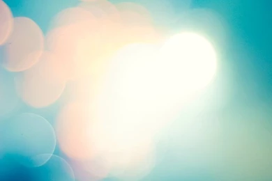 Soft Blue Light Bokeh Blur iPhone 5 Wallpapers / IPod Wallpapers HD ...